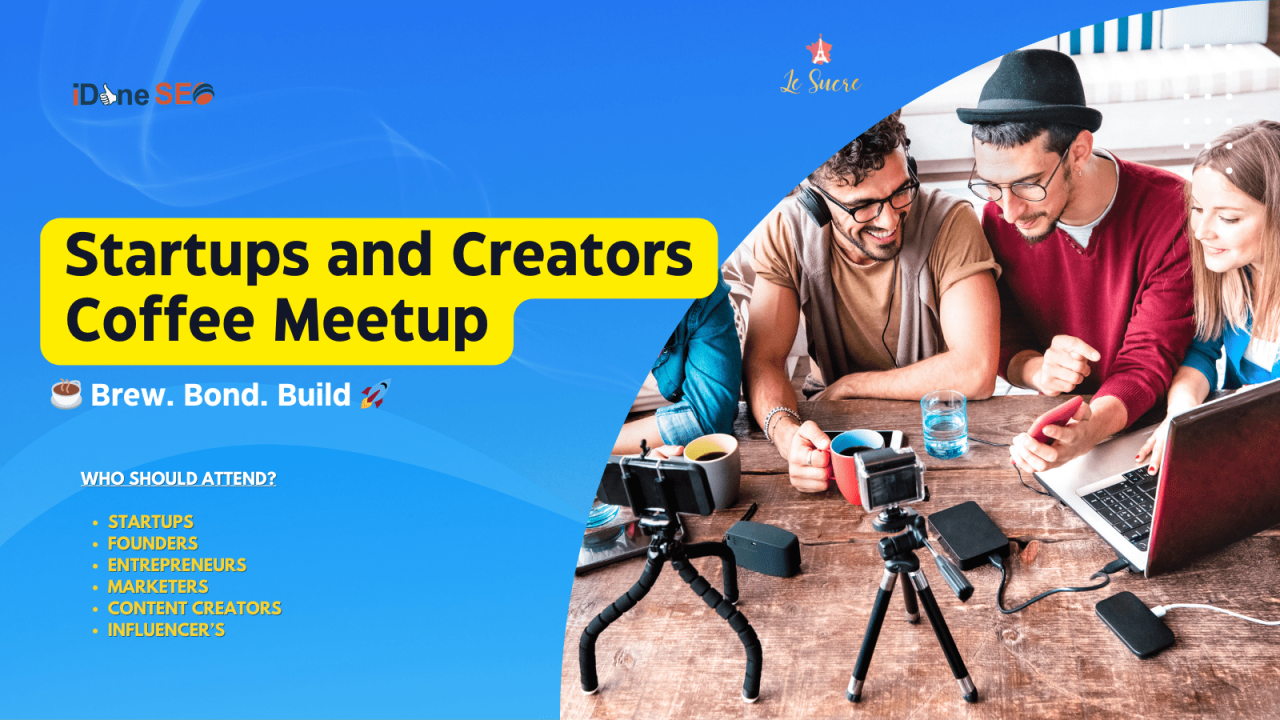 Startups & Creators Coffee Meetup