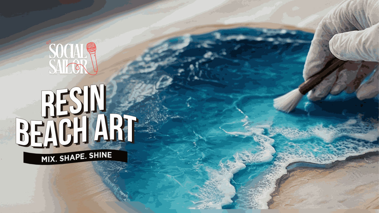 Resin Beach Art Date