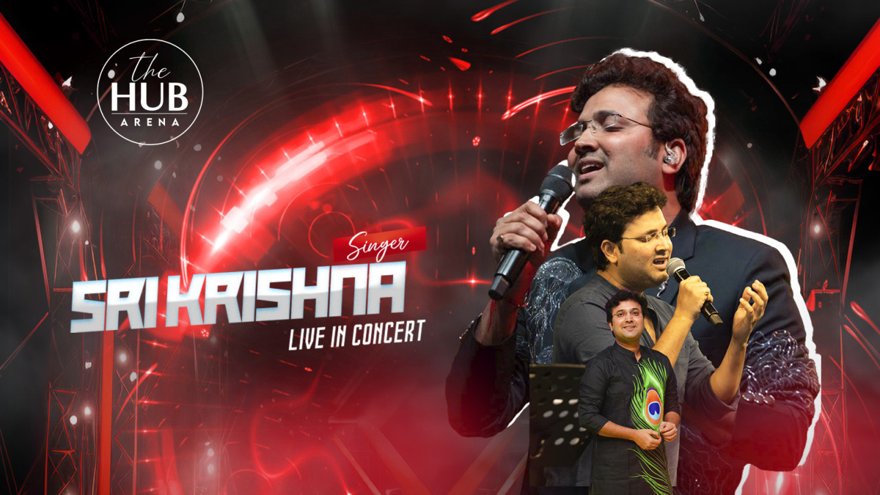 Singer Sri Krishna Live Concert at The Hub Arena