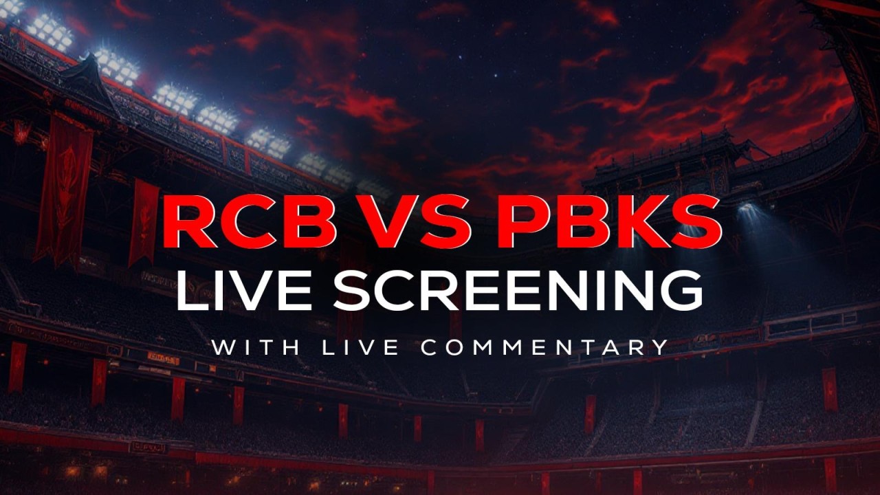 Screening of RCB vs PBKS