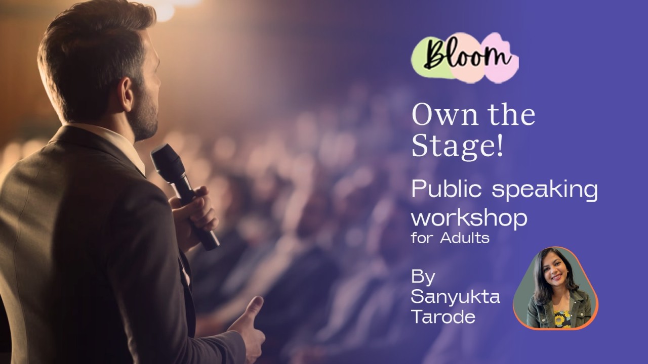 Public Speaking Workshop for Adults