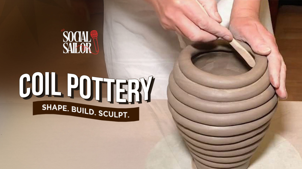 Coil Pottery Date for Couples and Friends