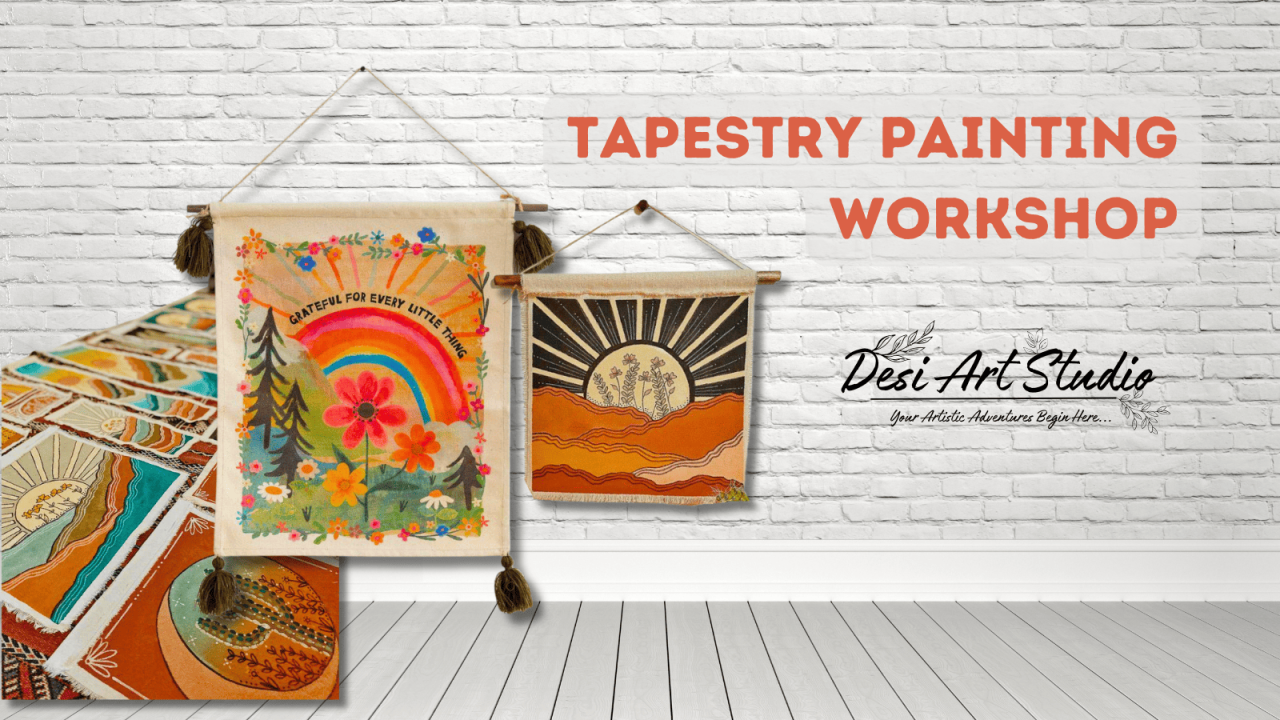 Tapestry Painting Workshop - Desi Art Studio