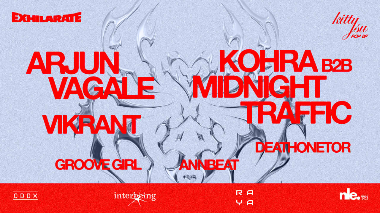 Kitty Su x Exhilarate Presents Arjun Vagale