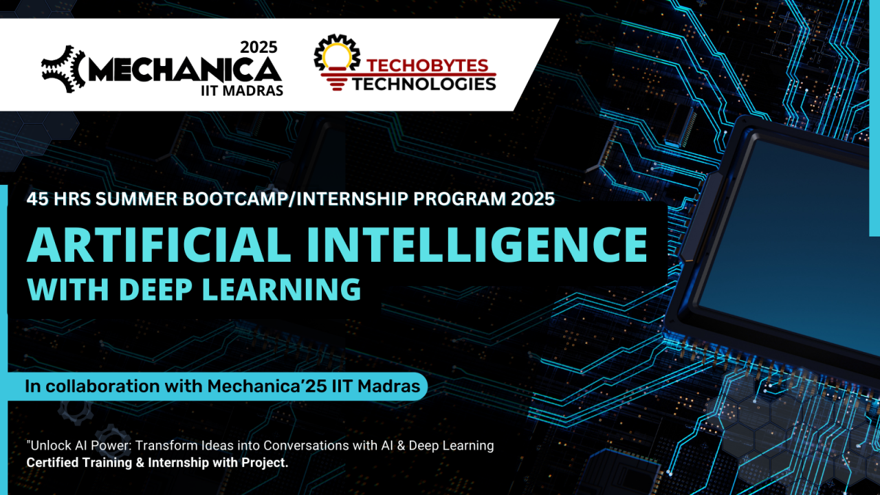 Artificial Intelligence | 45 Hrs Bootcamp | Internship Program