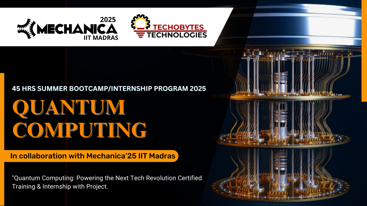 Quantum Computing | 45 Hrs Bootcamp/Internship Program