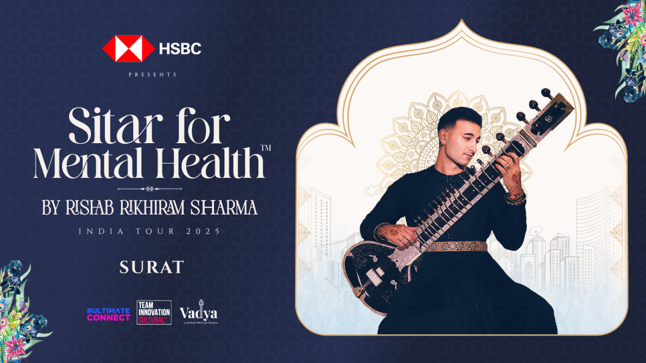 Sitar for Mental Health by Rishab Rikhiram Sharma | Surat
