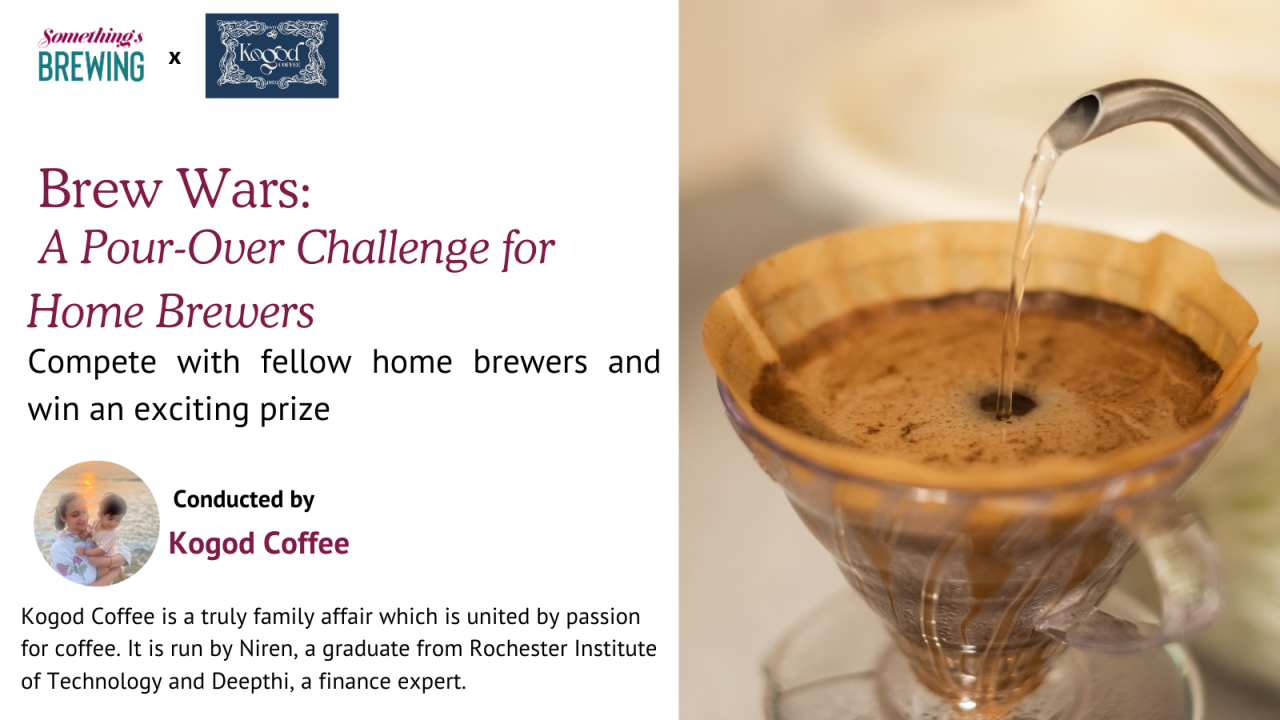Pour-Over Showdown: A Challenge for Home Brewers with Kogod Coffee