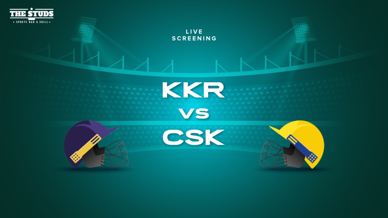 Screening of KKR vs CSK | JP Nagar