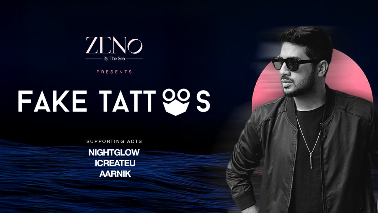 Fake Tattoos Live : Zeno By The Sea