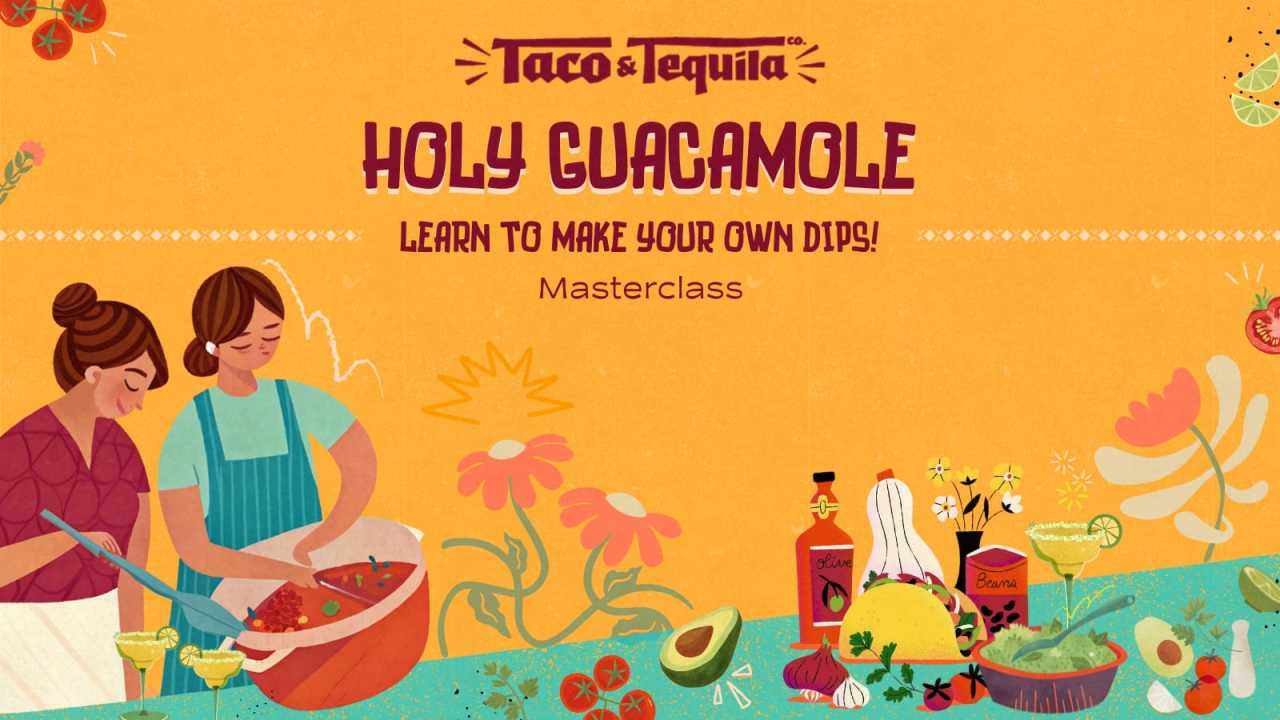 Holy Guacamole a Mother's Day Special : Dips Masterclass