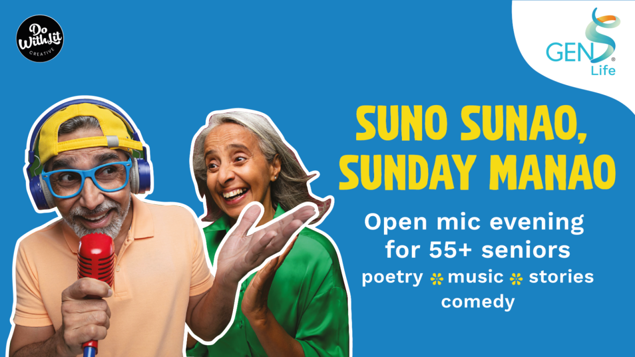 Suno Sunao, Sunday Manao - An Open Mic for Seniors | Mumbai Edition