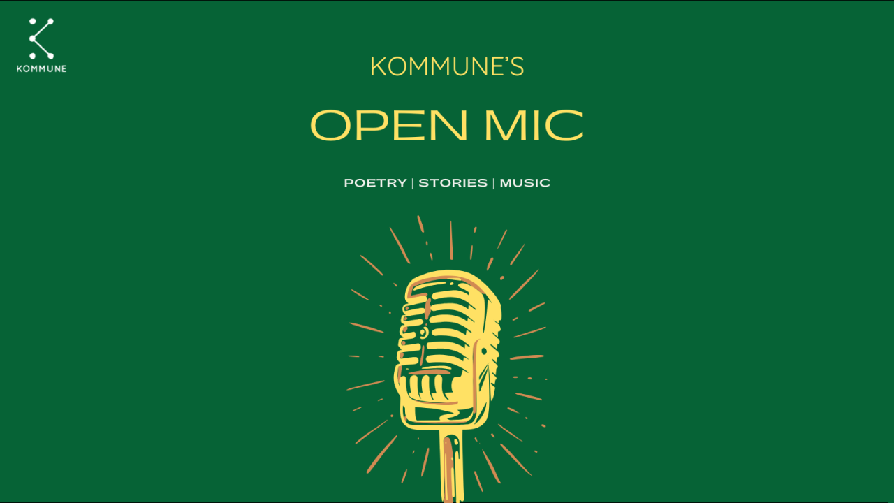 Kommune Delhi's Open Mic Evening