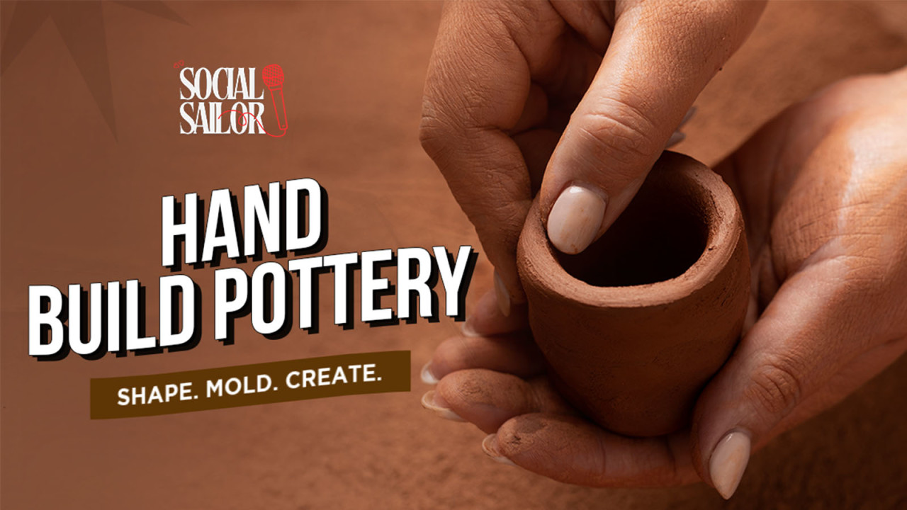 Hand Built Pottery Date - For Couples and Friends