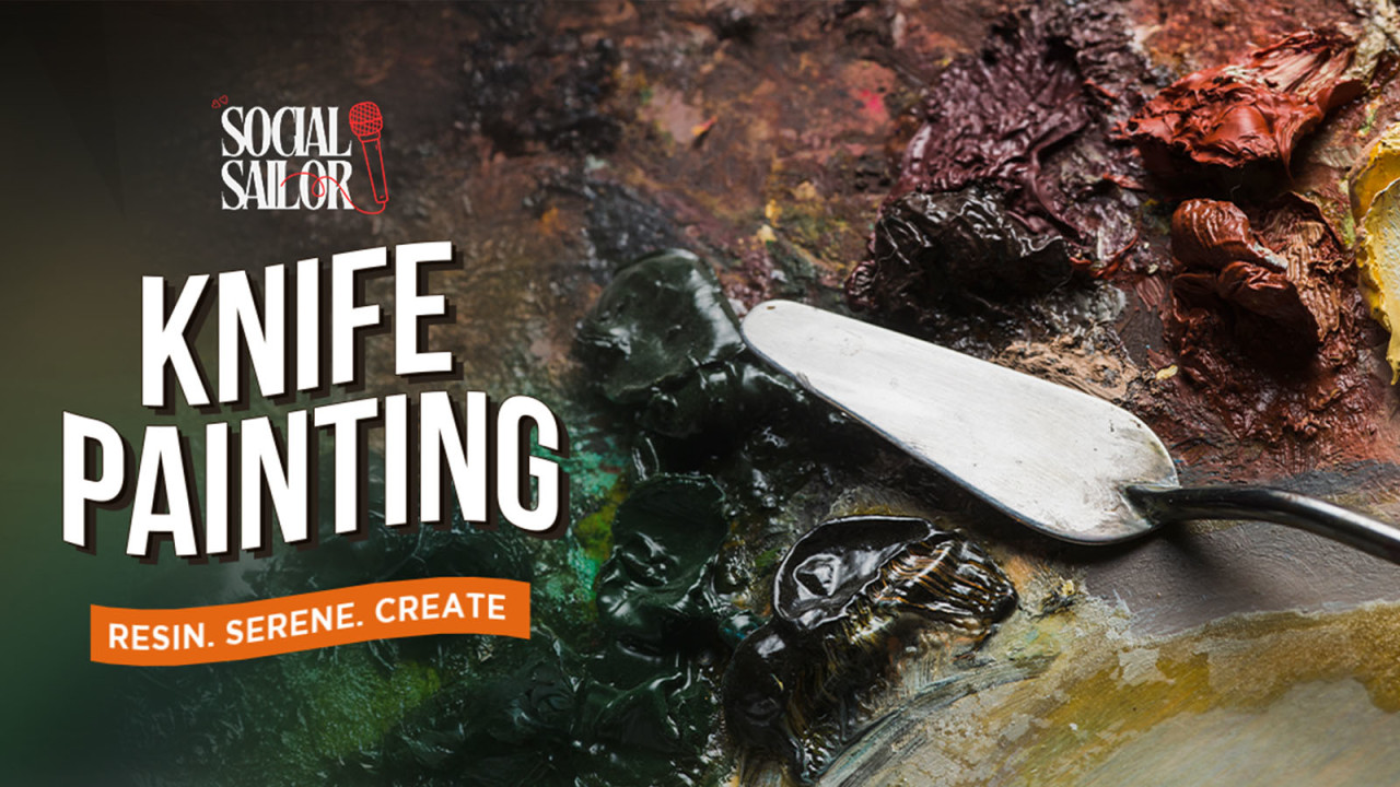 Knife Painting Art - For Couples and Friends