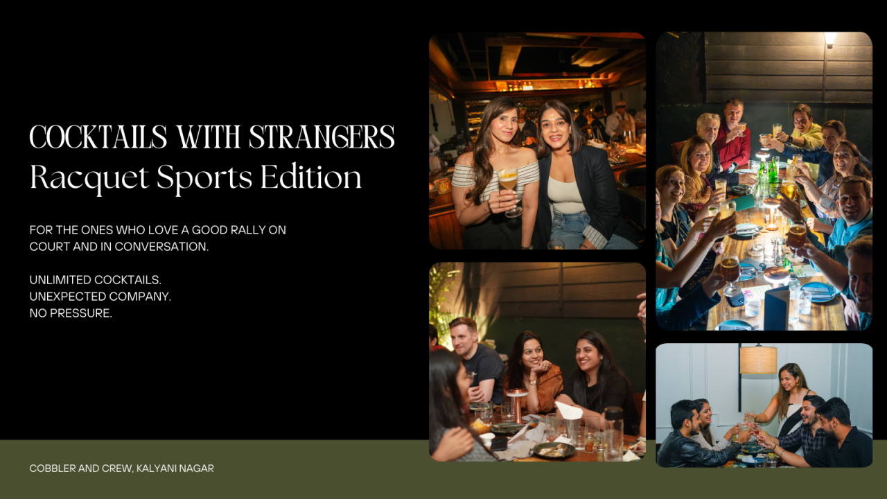 Cocktails with Strangers: Racquet Sports Edition