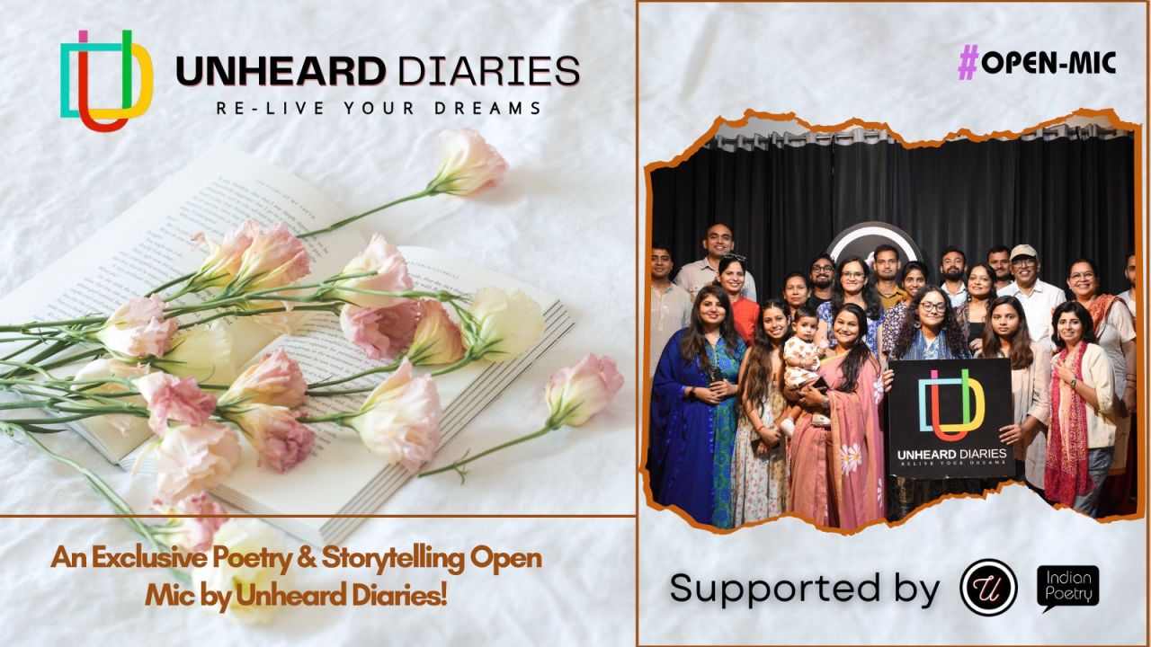 Poetry & Storytelling Open Mic Delhi : Unheard Diaries Event