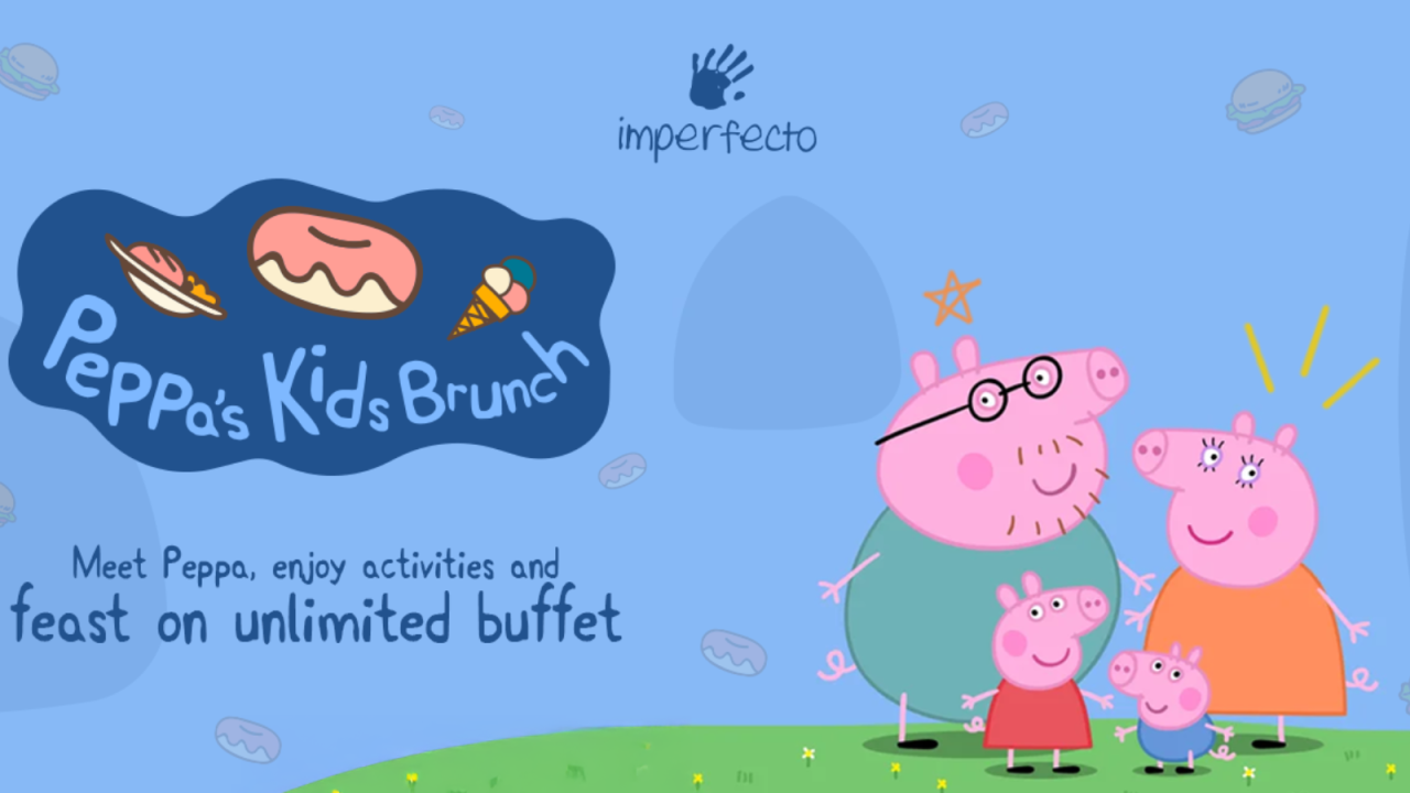 Peppa Themed Kids Brunch at Imperfecto Logix Mall