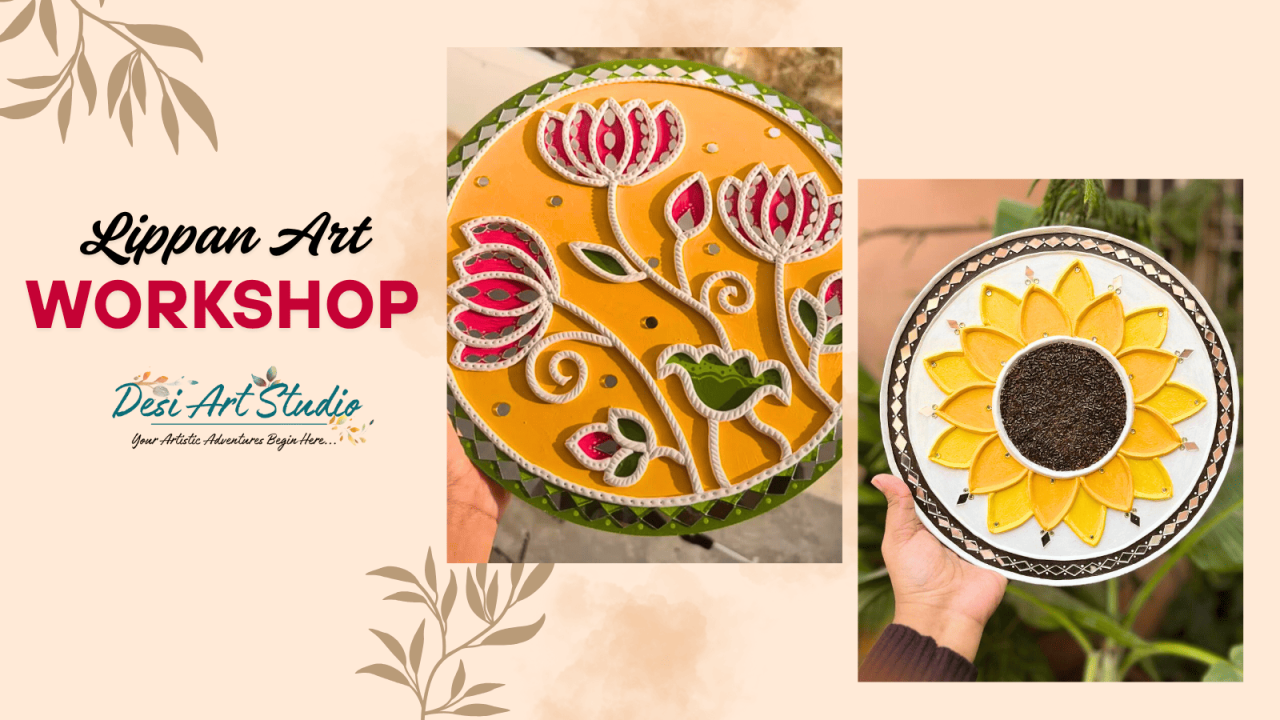 Lippan Art Workshop - Desi Art Studio