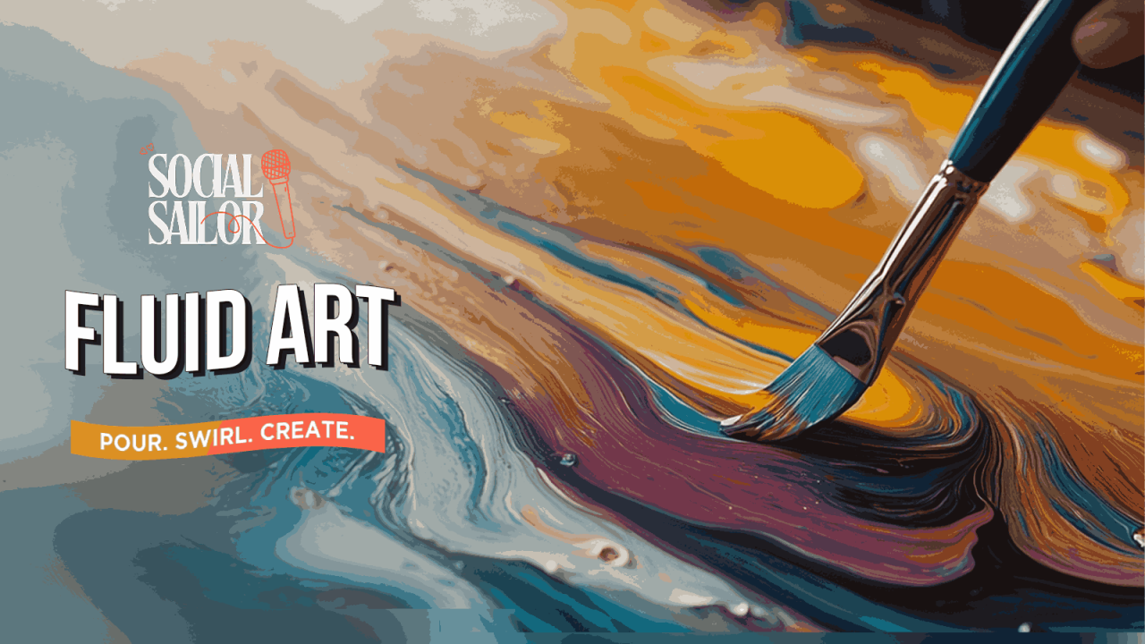 Fluid Art Date for Couples and Friends