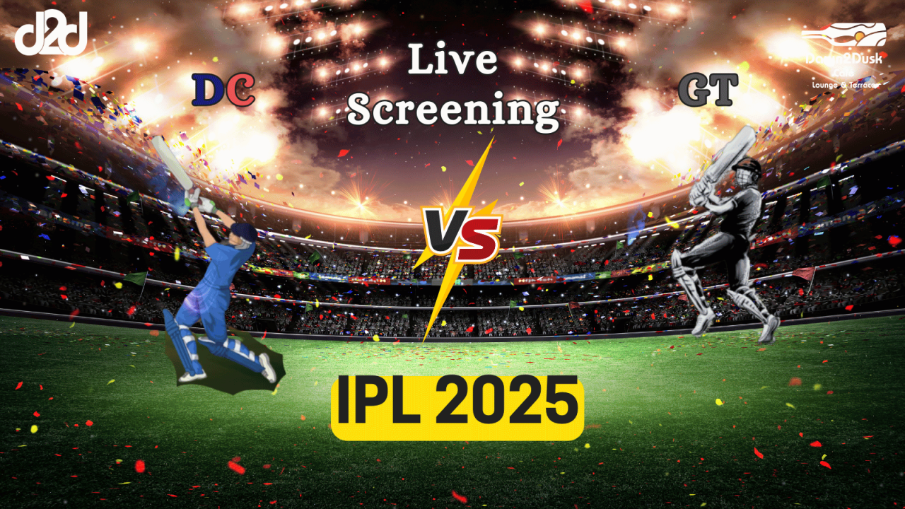 Screening of Delhi Capitals vs Gujarat Titans