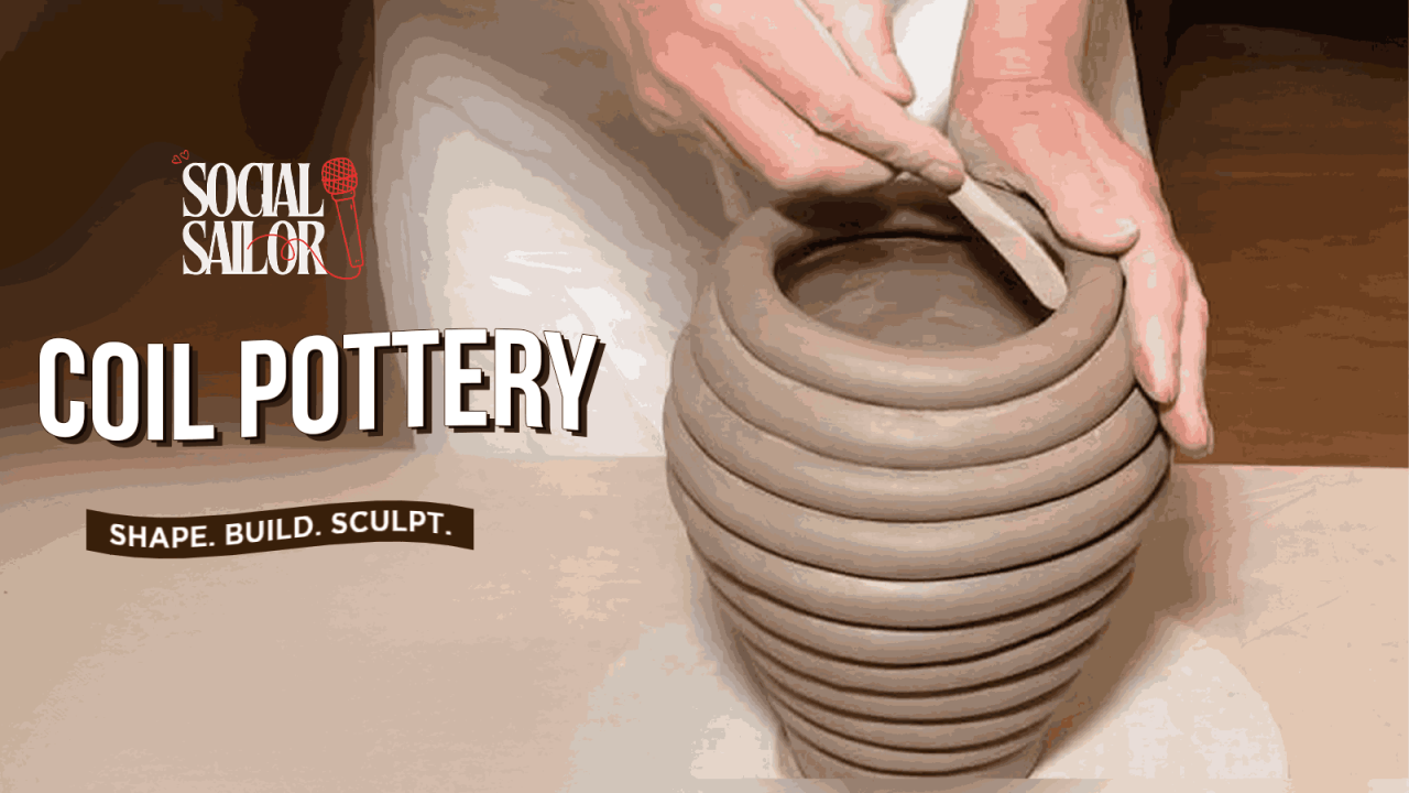 Coil Pottery Date for Couples and Friends