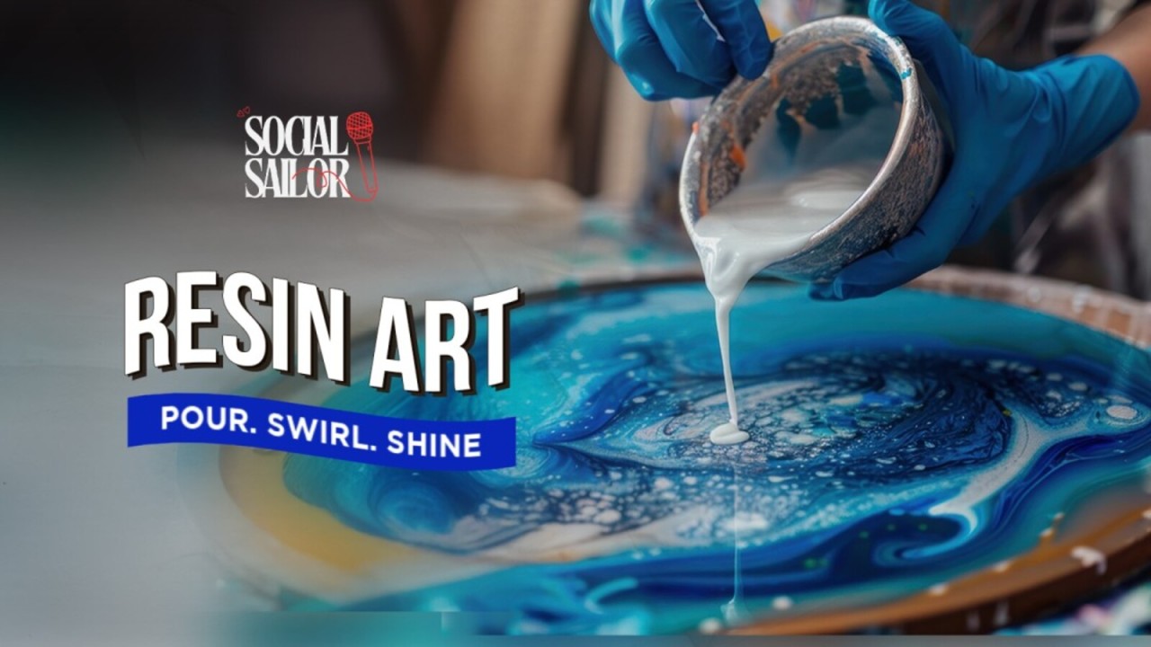 Resin Art Date for Friends and Couples