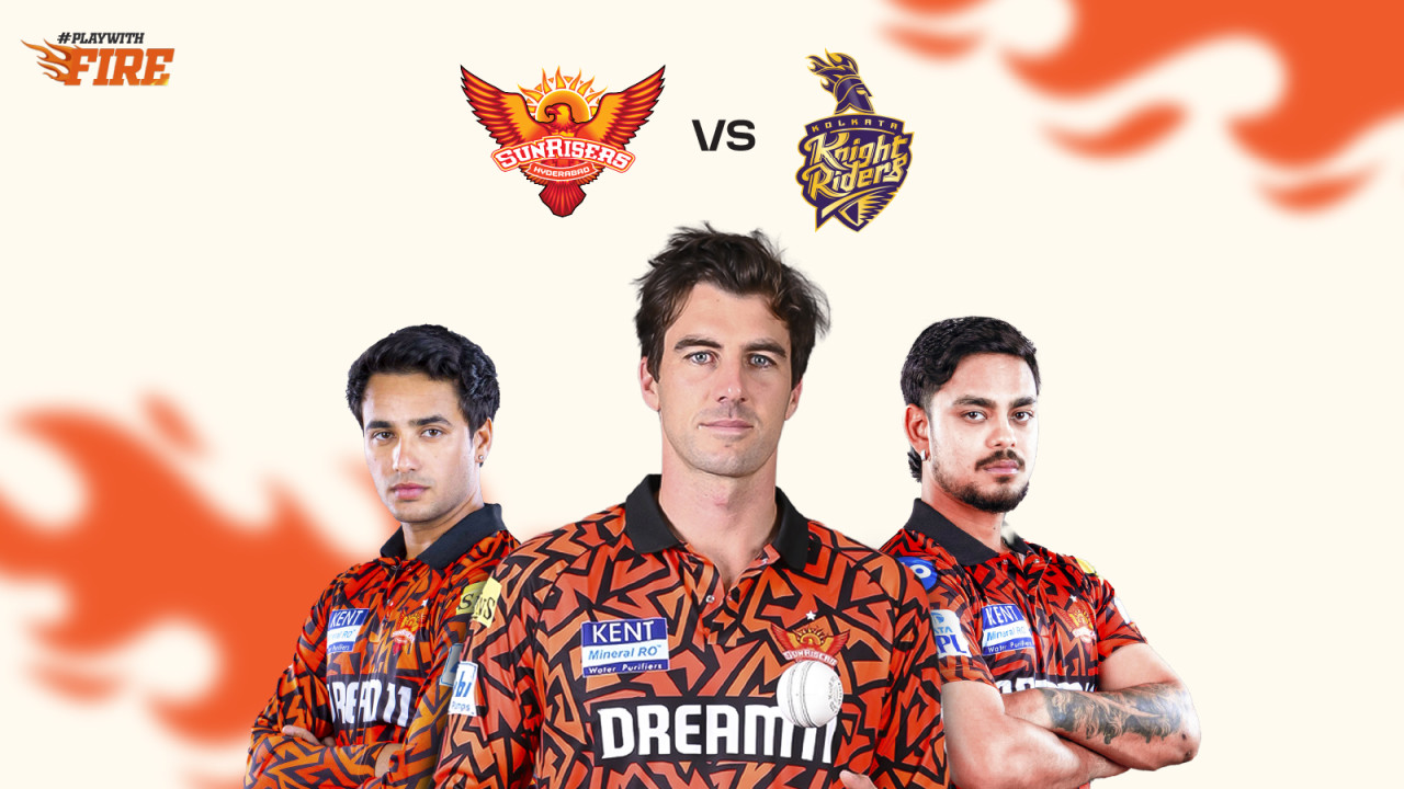 TATA IPL 2025 - Match 68 - Sunrisers Hyderabad vs Kolkata Knight Riders