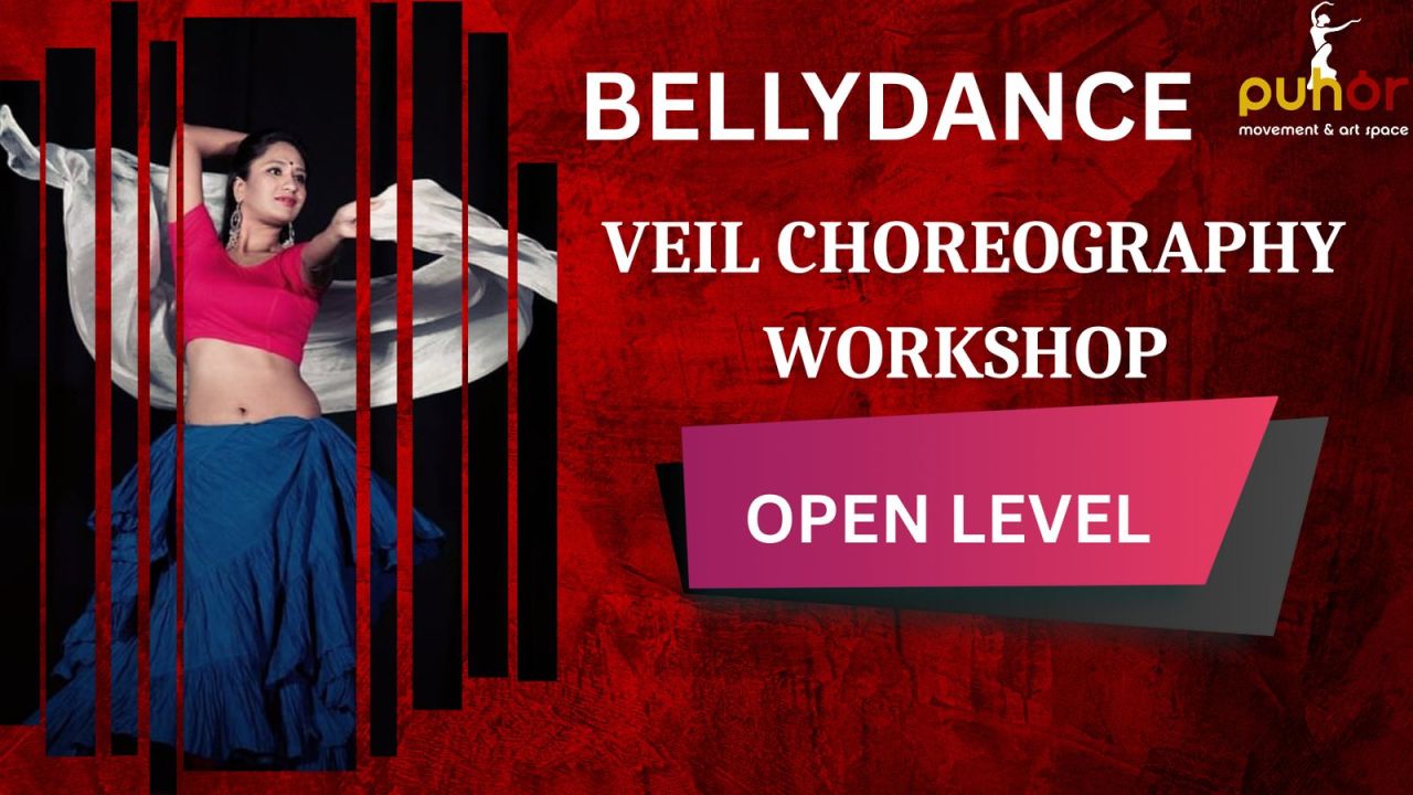 Bellydance Veil Choreography Workshop Open Level