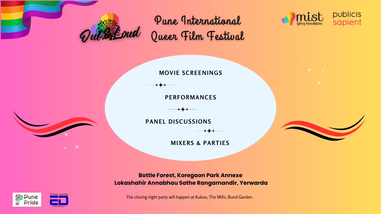 Out and Loud: Pune Queer International Film Festival (9th Edition)