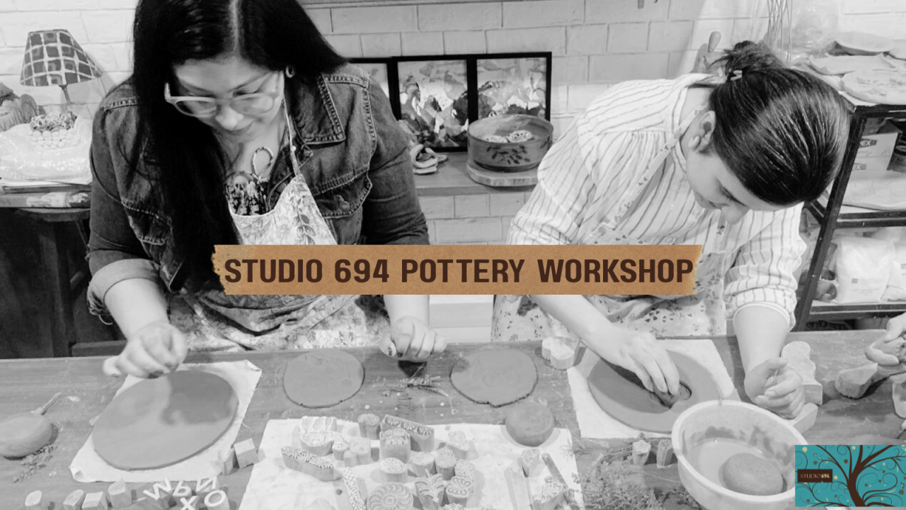 Pottery Workshop Presented by Studio 694