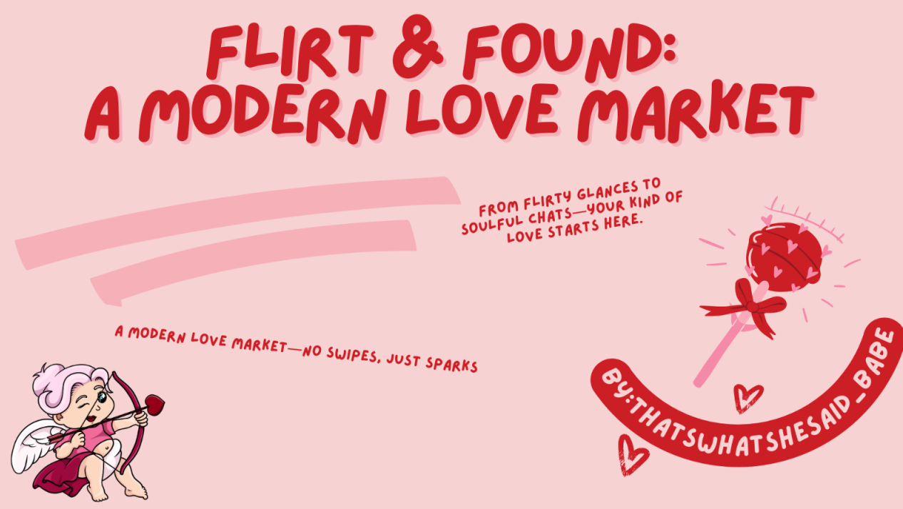 Flirt & Found: A Modern Love Market | Single Mixer
