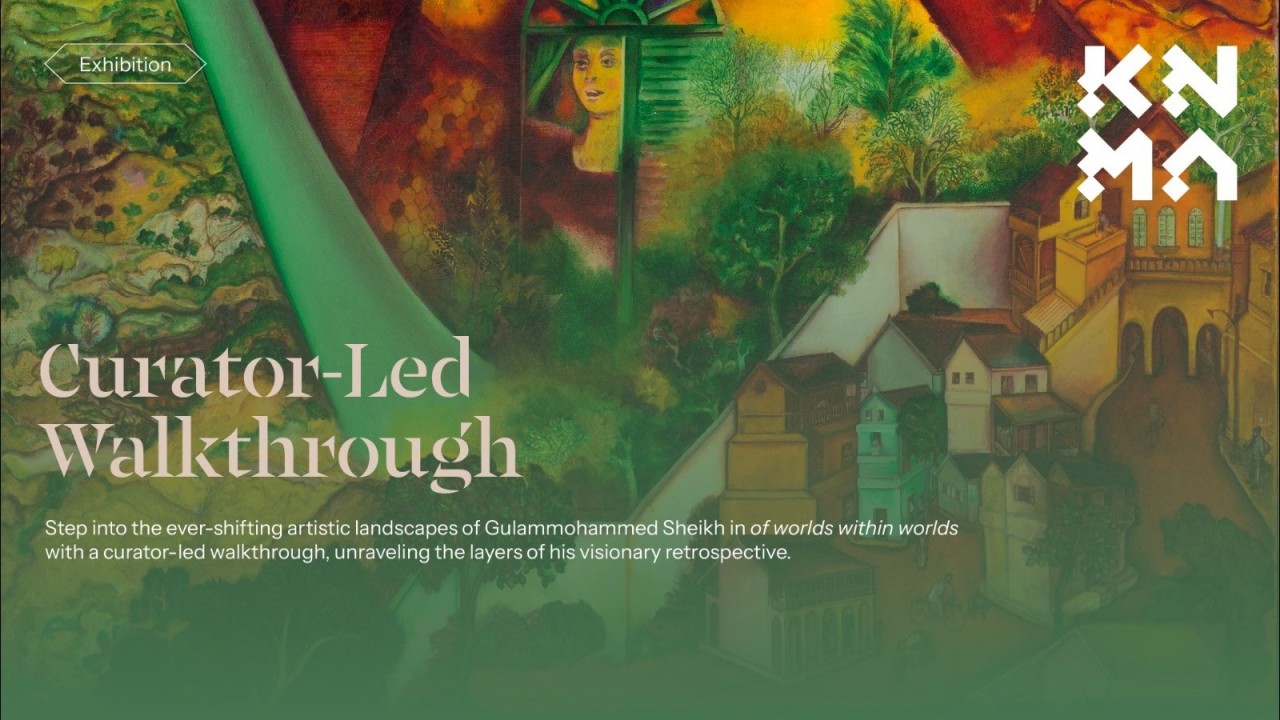 Curators Walkthrough of Worlds Within Worlds in KNMA Saket