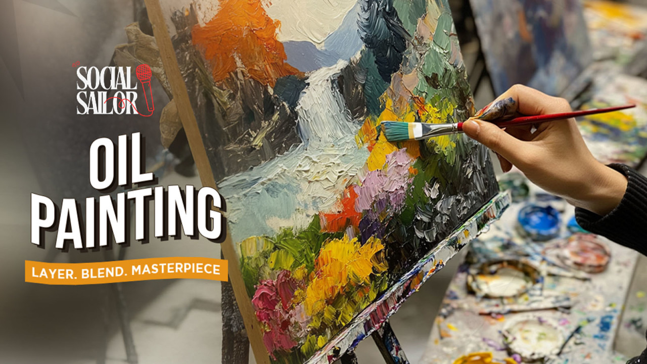 Oil Painting Date for Couples and Friends