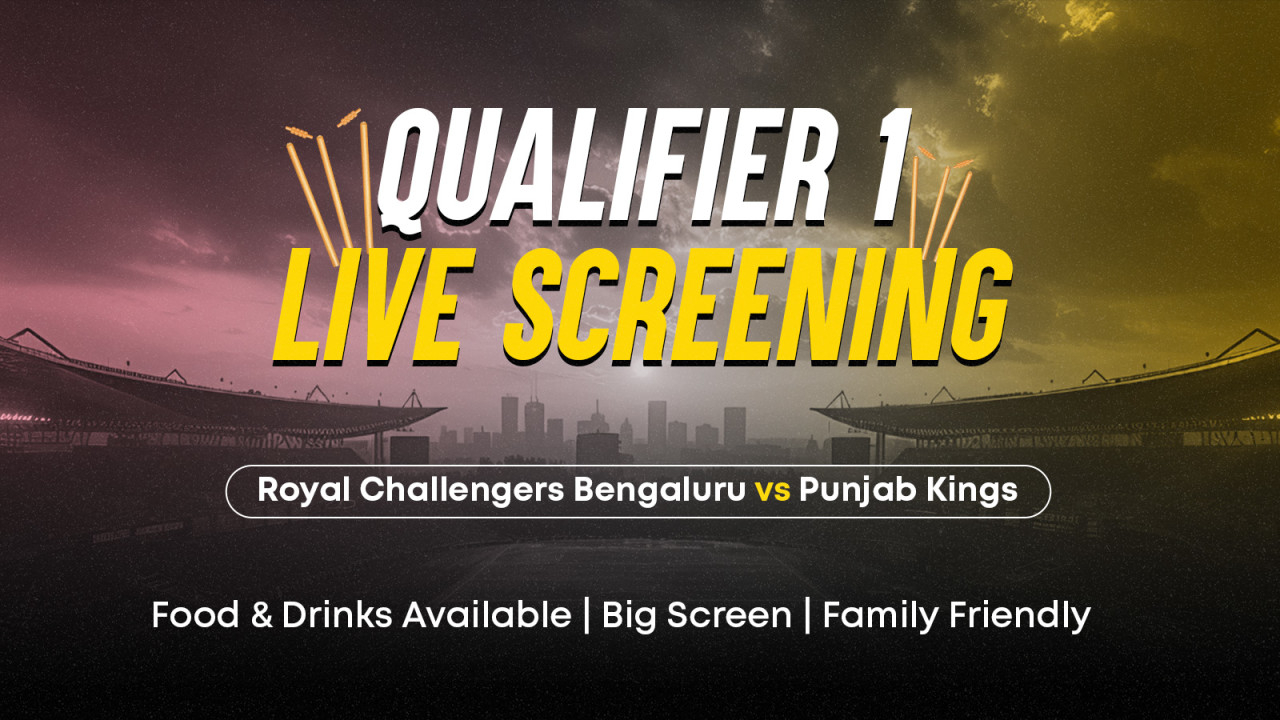 Screening of Qualifier 1 : Royal Challengers Bengaluru vs Punjab Kings