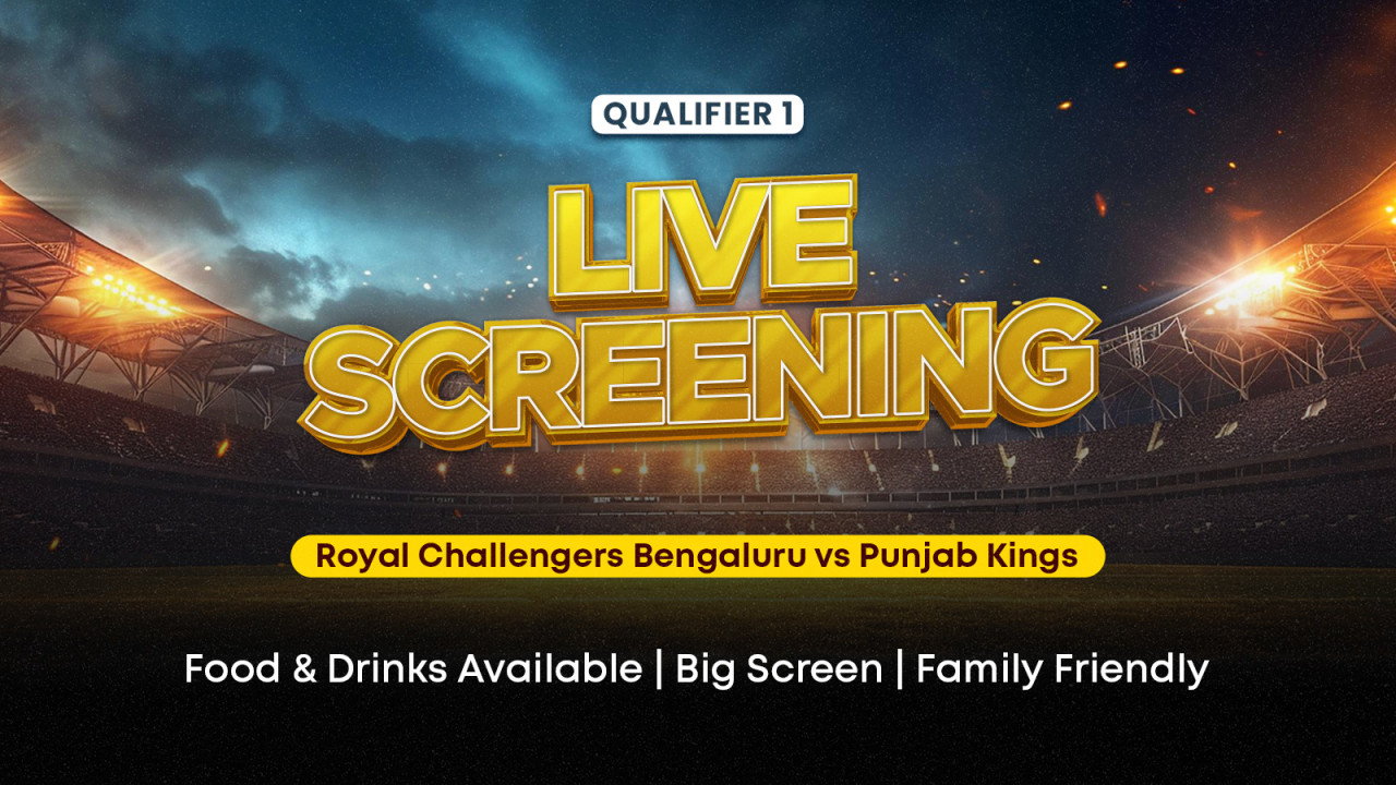 Screening of Qualifier 1 : Royal Challengers Bengaluru vs Punjab Kings