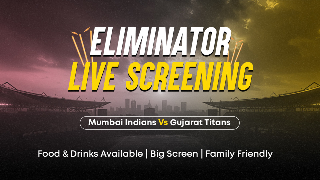 Screening of Eliminator 1 : Mumbai Indians vs Gujarat Titans