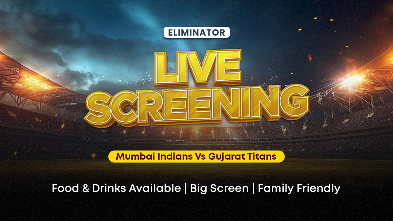 Screening of Mumbai Indians Vs Gujarat Titans | Eliminator