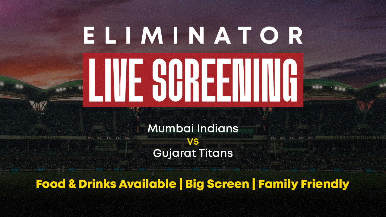 Screening of Mumbai Indians vs Gujarat Titans at NIRO