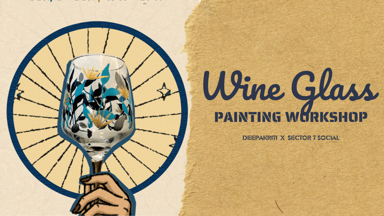 Wine Glass Painting Workshop