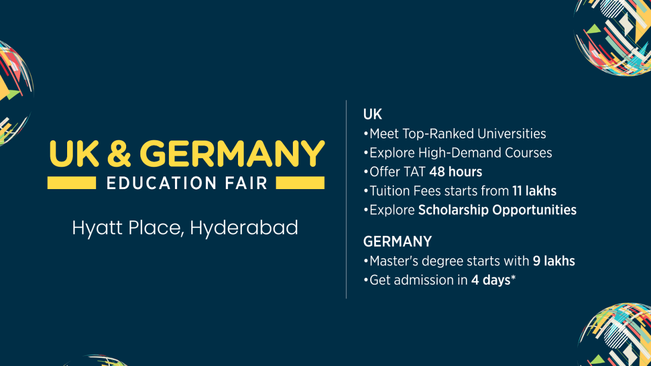 UK & Germany Education Fair 2025 - Discover | Decide | Depart