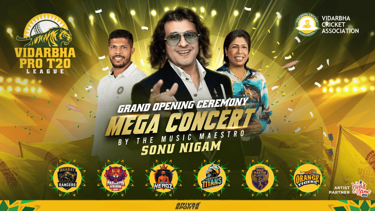 Vidarbha Pro T20 League | Opening Ceremony