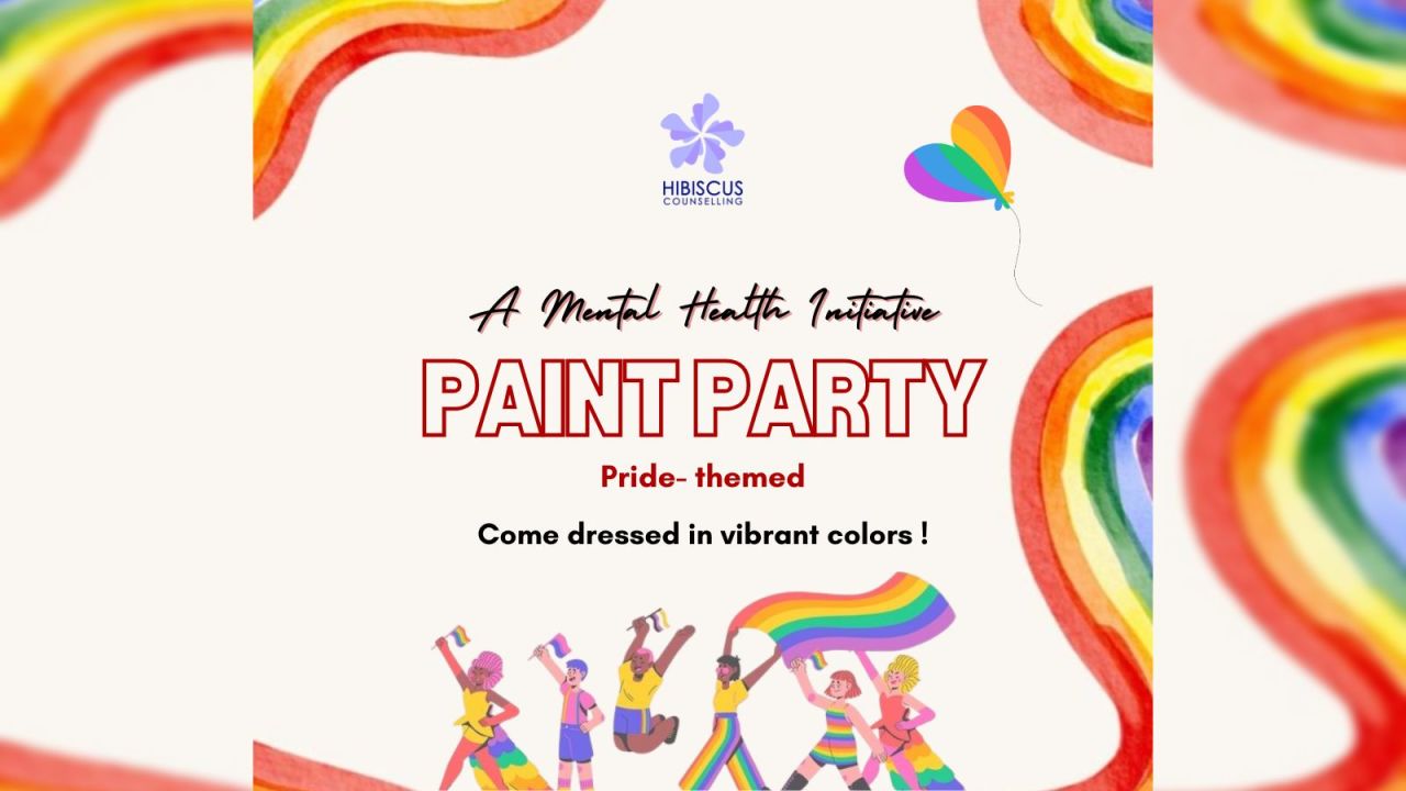 A Mental Health Initiative: Pride-themed Paint Party