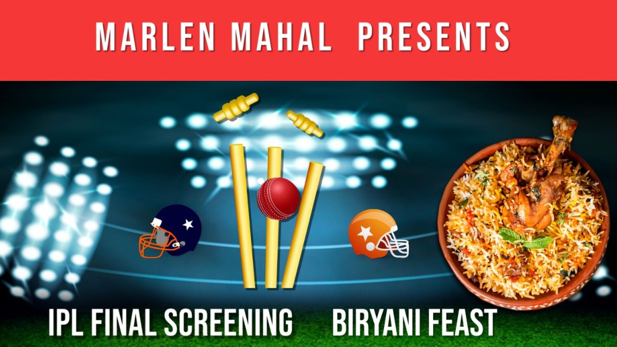 Screening of IPL Final 2025 presented by Marlen Mahal | Chennai