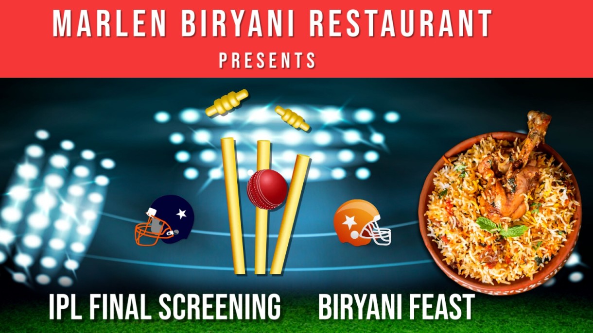 Screening of IPL Finals - Fan Festival & Biryani Feast