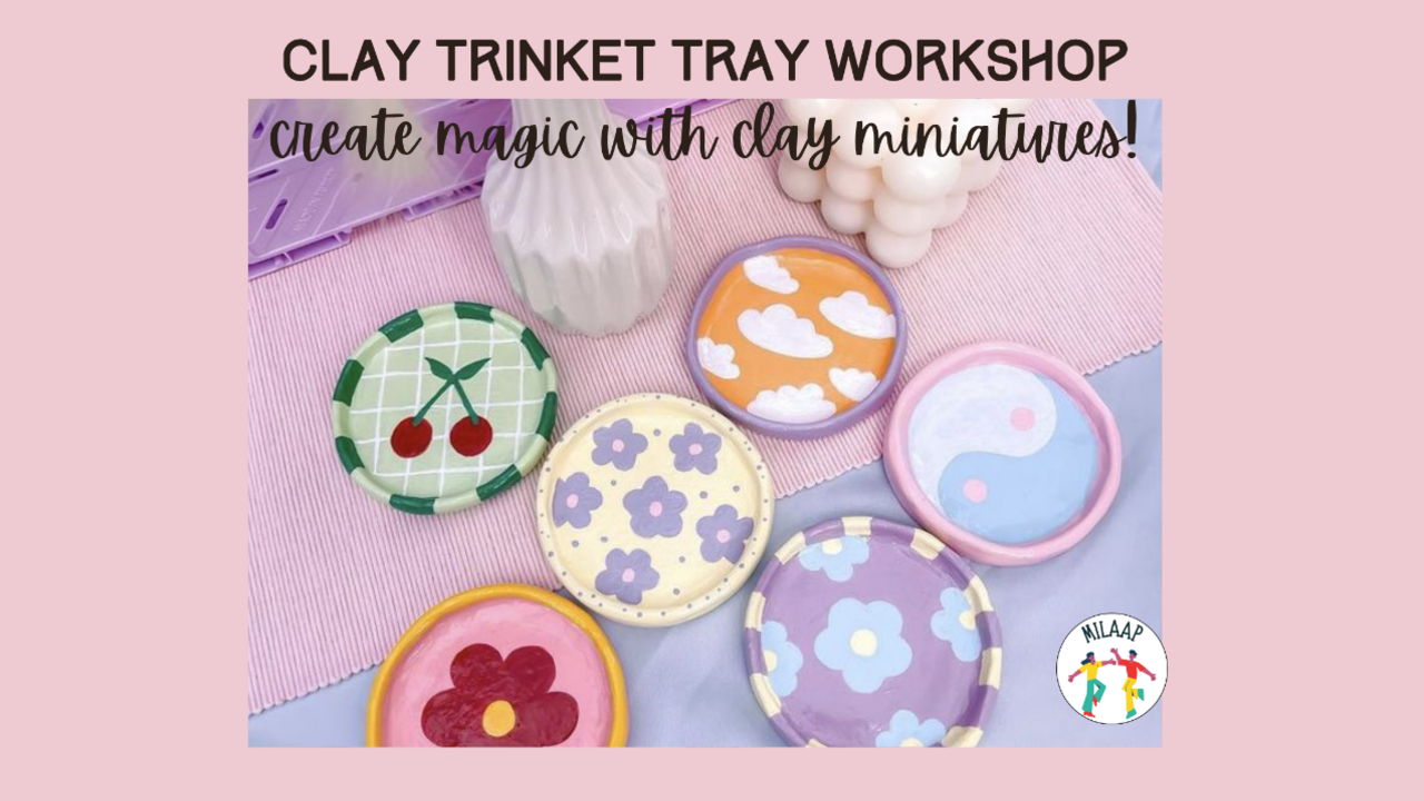 Clay Trinket Tray Workshop