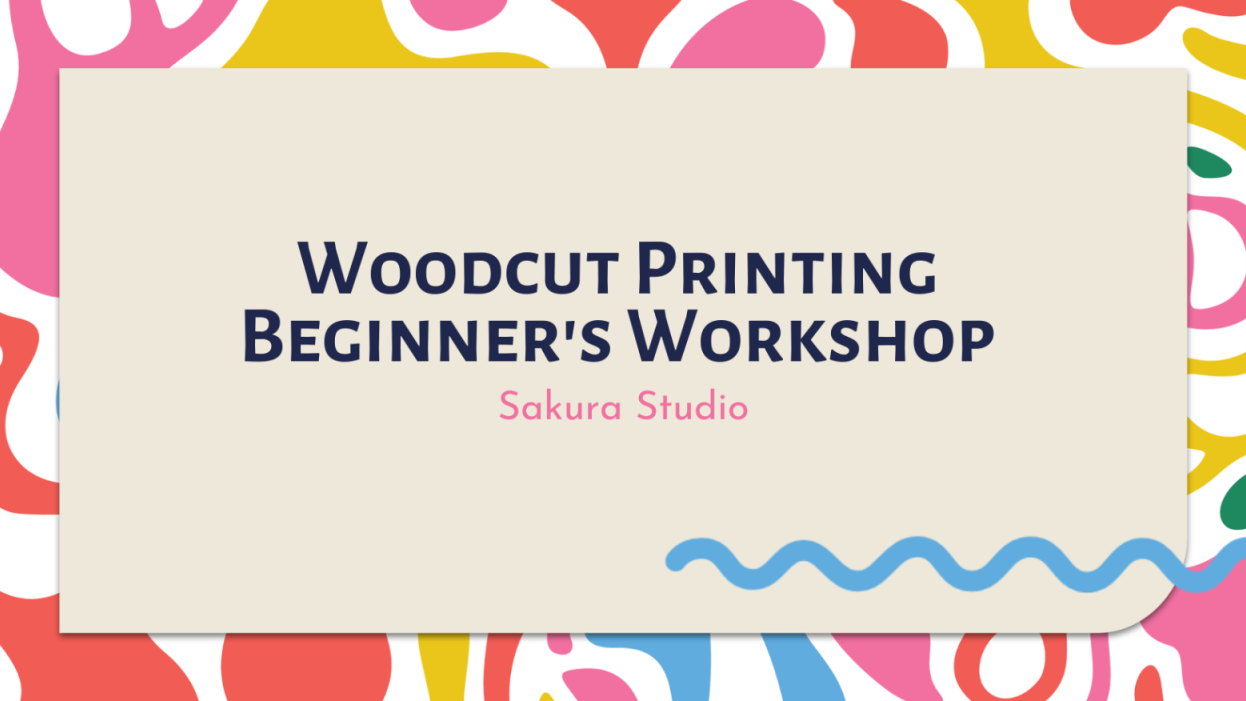 Woodcut Printing Beginner's Workshop by Sakura Studio