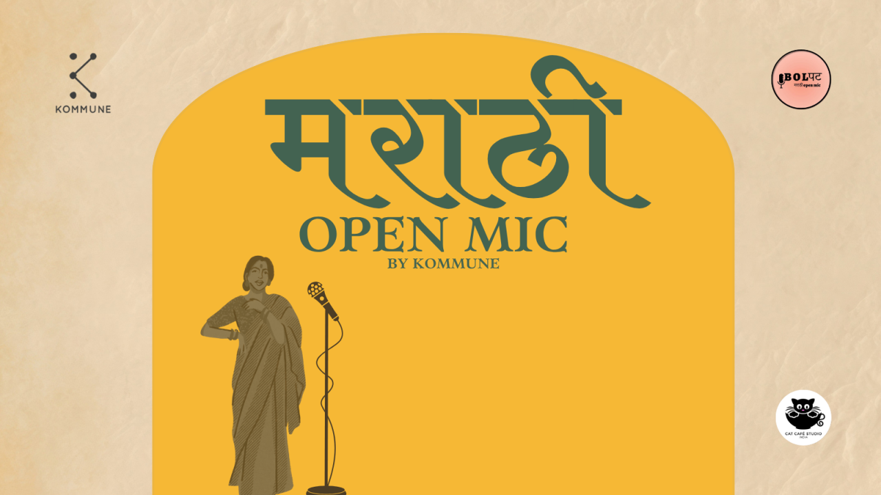 Marathi Open Mic Evening by Kommune x Bolpat
