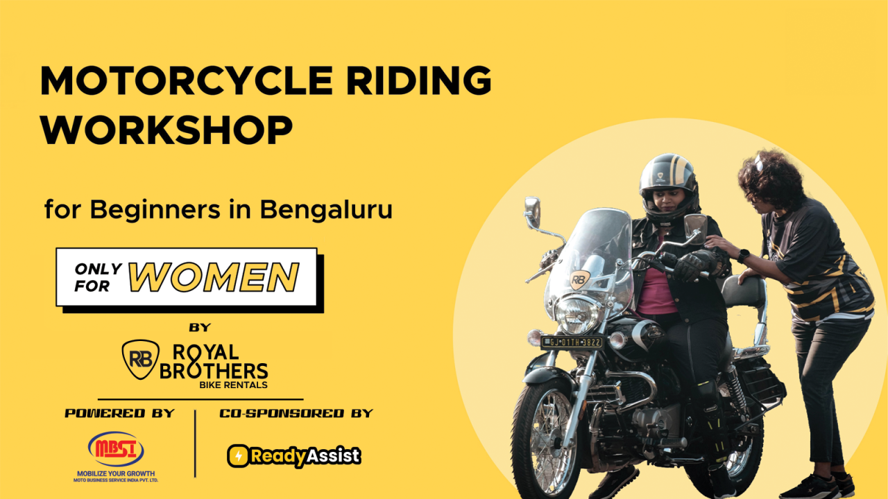 RB For Women a Motorcycle Riding Workshop