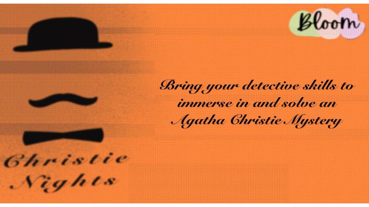 Christie Nights - Live Story Telling Show